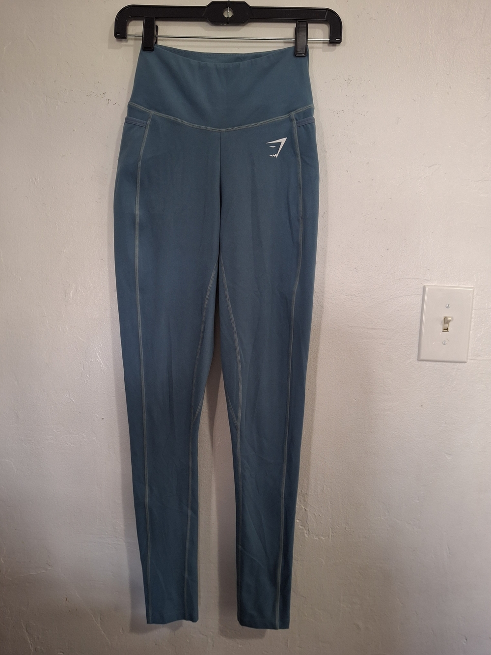 Gymshark Blue High-Waist Leggings Size XS.